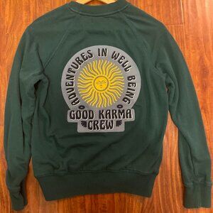 Green Spiritual Gangster Crew Neck